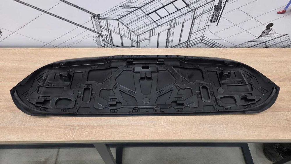 Спойлер на стекло BMW X5 G05 диффузор сплиттер губа пороги сплiтер