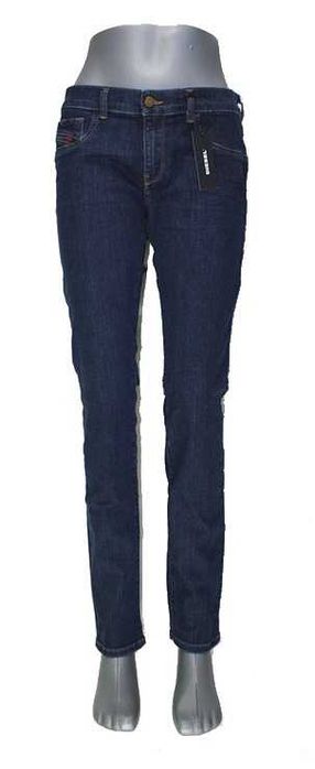 Jeansy Diesel Livier-S Super Slim Jegging damskie nowe niski stan -W32