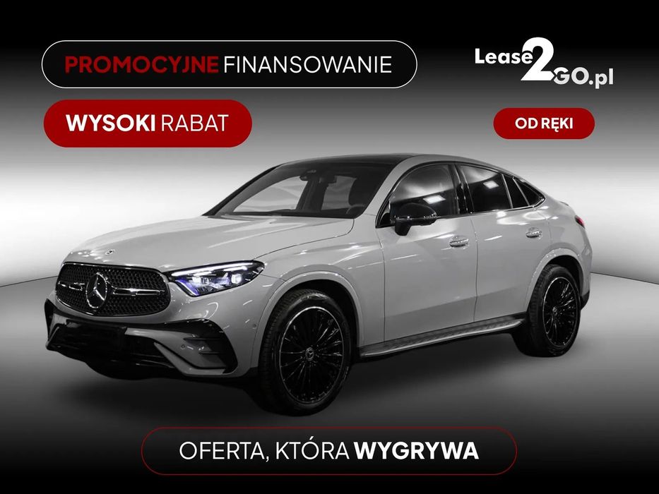 Mercedes-Benz GLC 220d Coupé 4MATIC OD RĘKI | AMG Premium HAK Digital Alpejska szarość