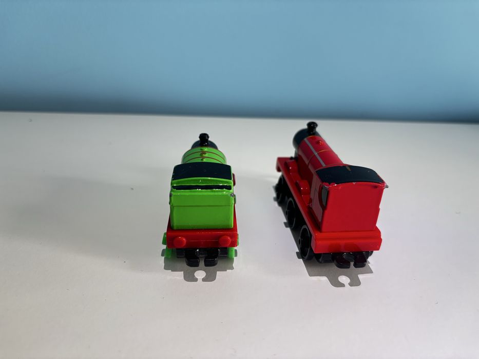 Tomek Thomas Mattel dwa pociagi