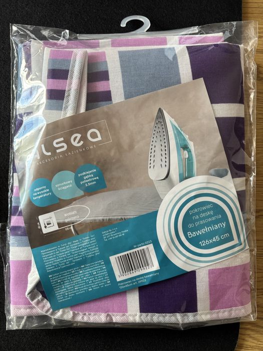 Pokrowiec na deske do prasowania bawełniany 126x45cm
