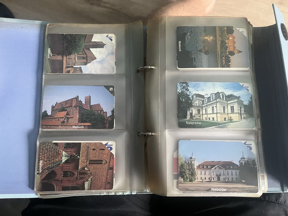 Karty telefoniczne zestaw 165