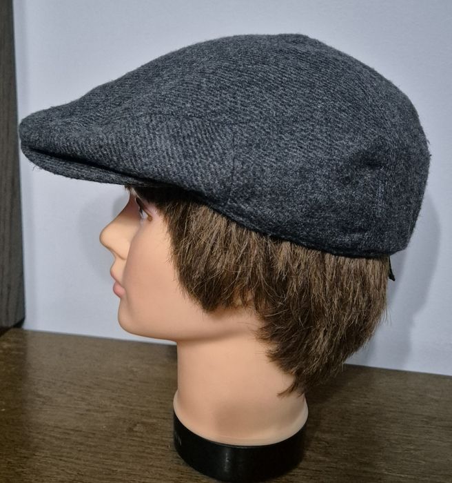 H&M roz. 58 wełniany kaszkiet super stan