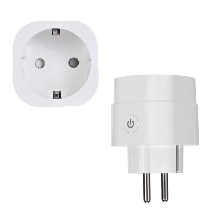 Розумна євро-розетка MOES Zigbee 3.0 16A (ZP-EU16M) з моніторингом енергоспоживання