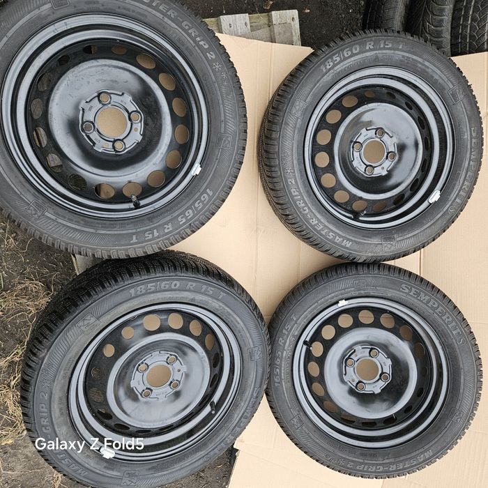 Nowe koła zimowe 165/65/15 185/60/15 Renault Twingo 4x100 ET36/38 TPMS