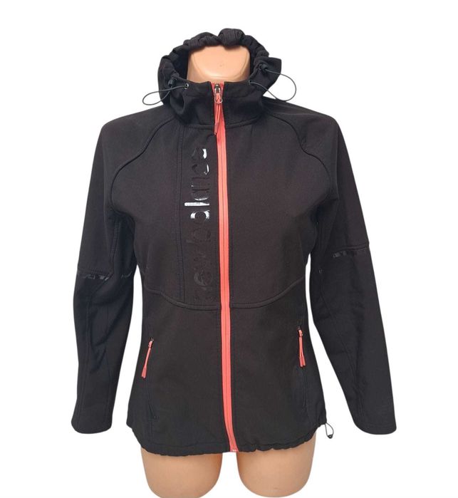Bluza kurtka sportowa outdoorowa wiatroszczelna softshell NEW BALANCE, R. S