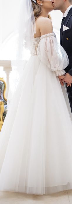 Suknia ślubna księżniczka