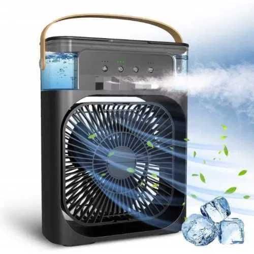 ОПТ ДРОП Настільний кондиціонер вентилятор з зволоженням повітря Air Cooler Fan з USB + LED підсвітка