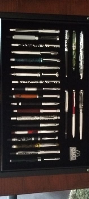 Coleção de 50 Canetas de tinta permanente novas anos 80