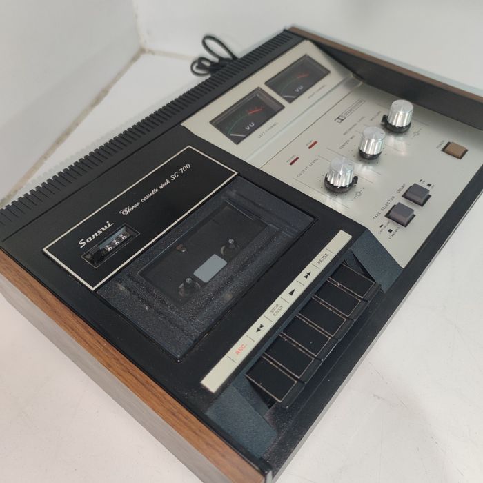 Deck de cassete estéreo Sansui SC-700