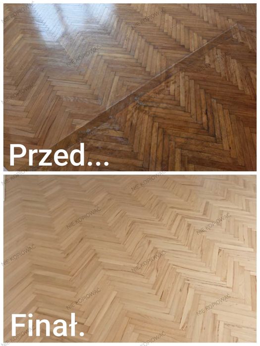 Cyklinowanie parkietów i schodów