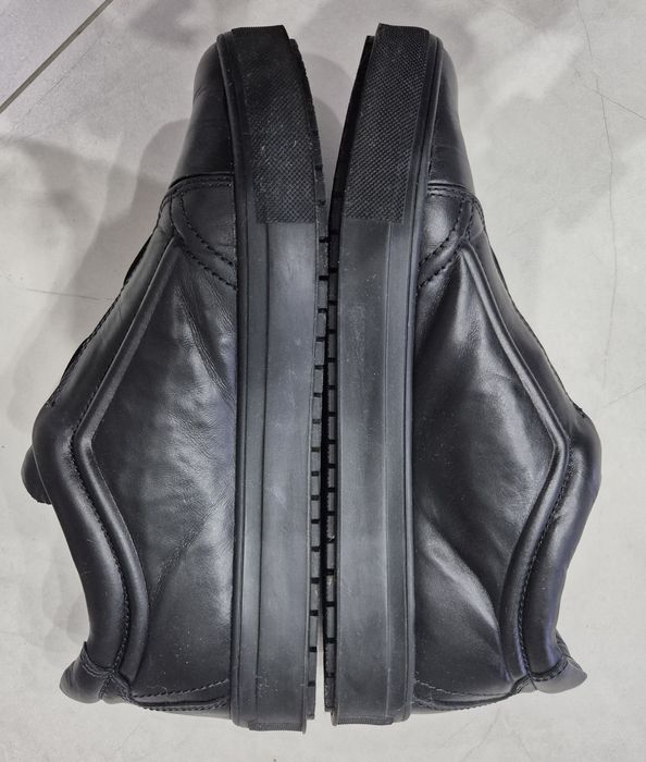 Buty meskie czarne 42 trampki skorzane baldinini