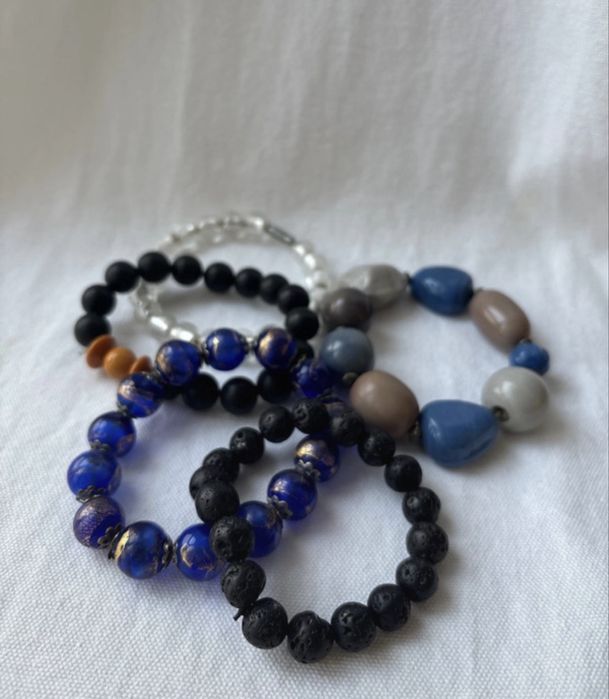 Zestaw 5x bransoletka / biżuteria damska