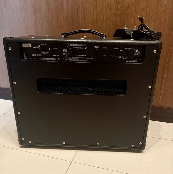 Amplificar Blackstar Ht40 com footswitch