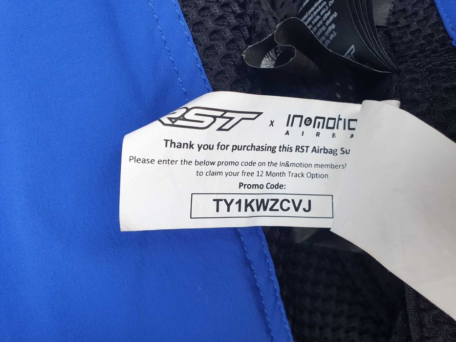 Rst ProSeries 60 Eur 4xl InMotion , kombinezon motocyklowy z poduszką