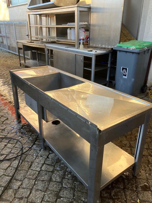 Bancada com cuba - Industrial