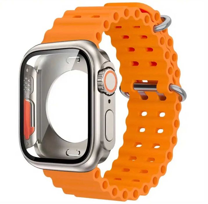 Бампер і ремінець для Apple Watch на всі серії чехол ремешок Ocean