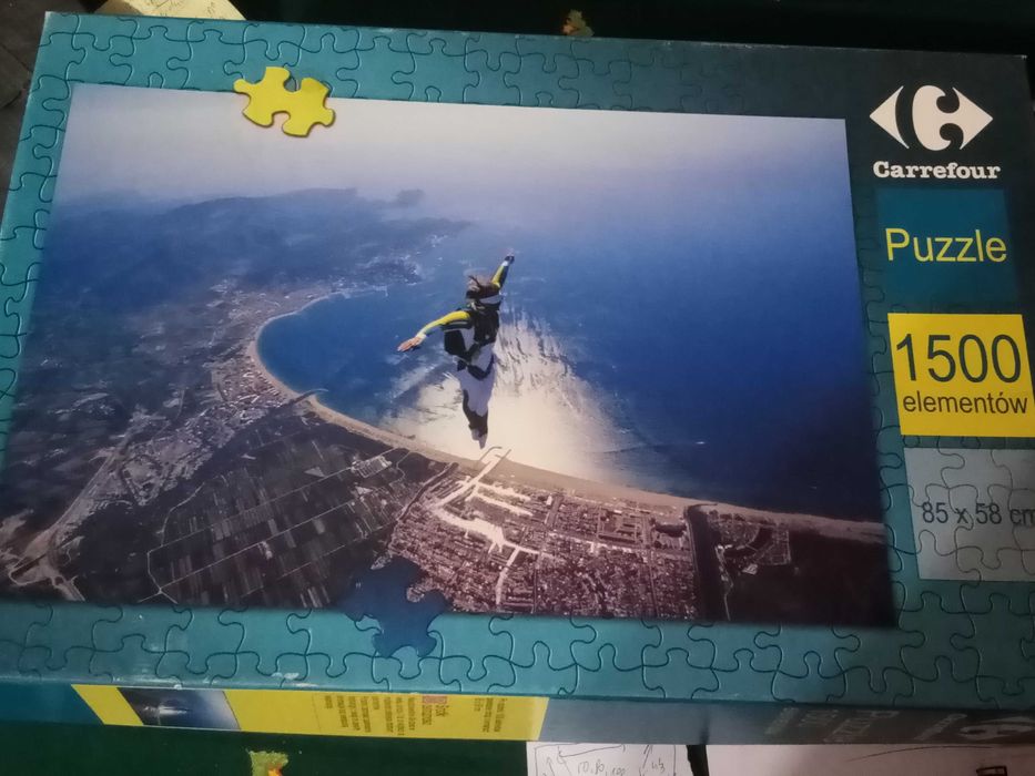 Puzzle 1500, 1000  sztuki.