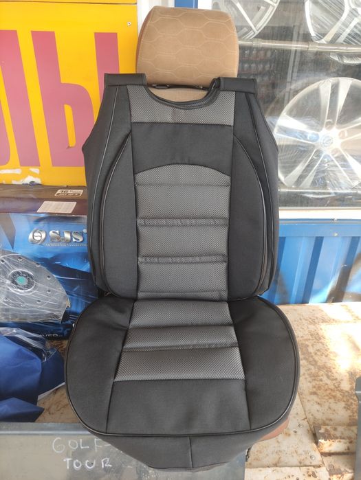 Плотные чехлы майки.на передние сиденья.