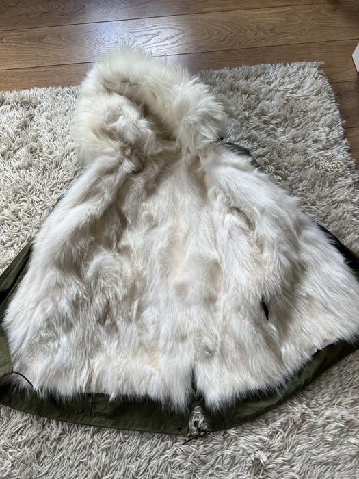 Парка жіноча кольору хакі