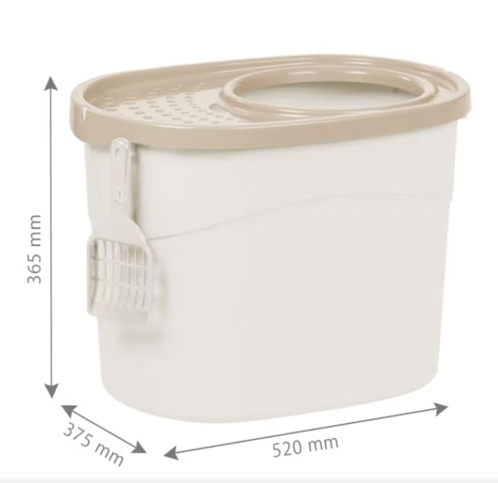 Caixa de areia para gato