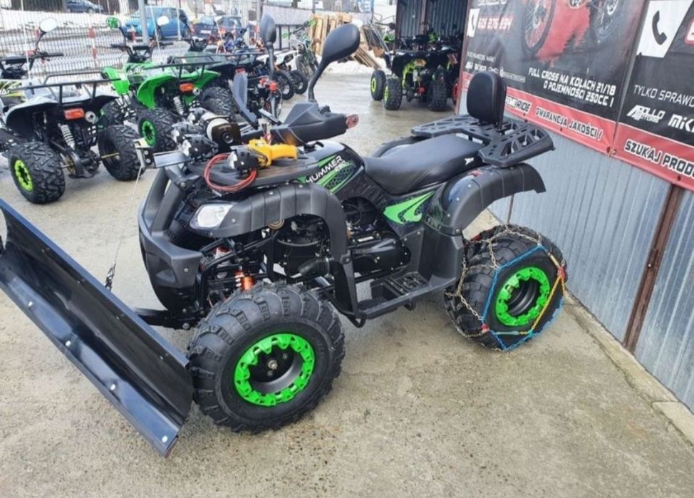 PŁUG do śniegu do Quada Uniwersalny pod wszystkie modele  *RATY*