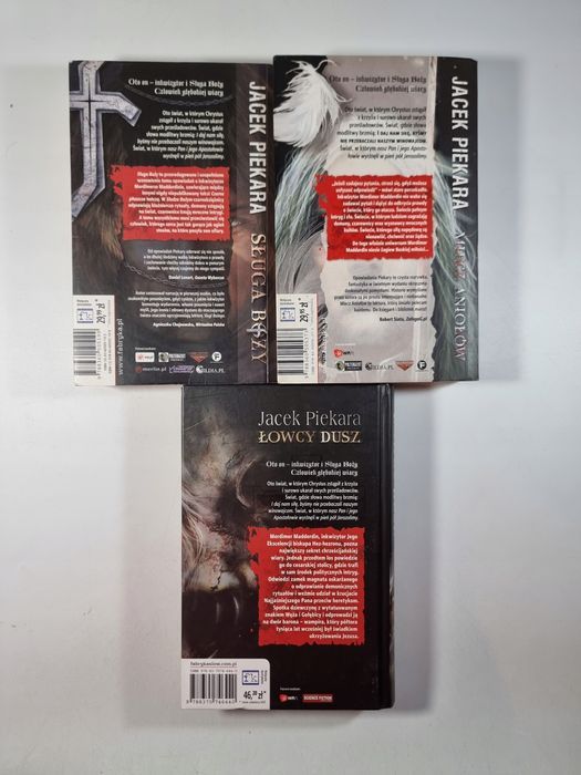 Cykl Inkwizytorski / zestaw 3 książek / Jacek Piekara