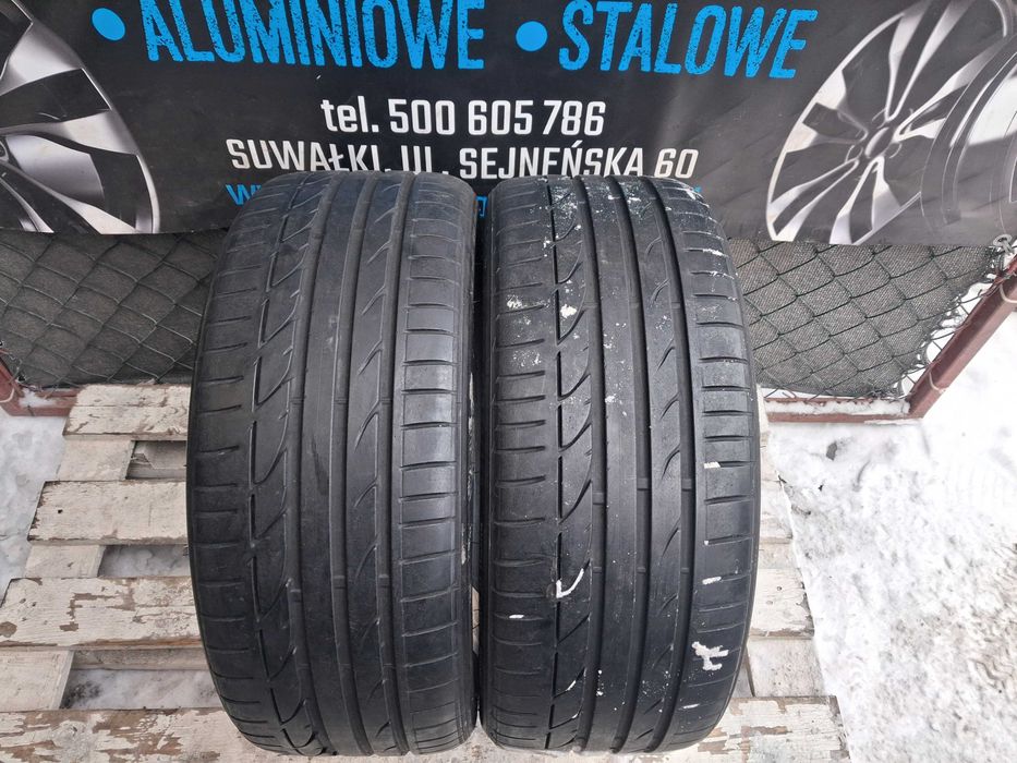 2x używane opony letnie 235/40 R19 Bridgestone Gwarancja Montaż