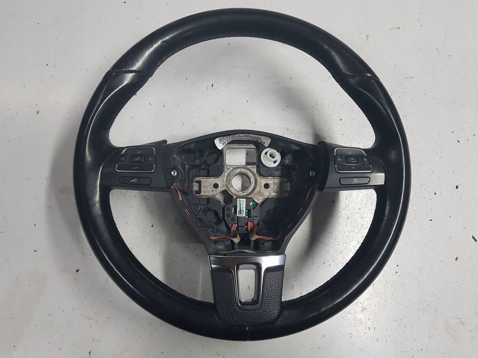 VW JETTA 5C GOLF VI 08-13r KIEROWNICA SKÓRZANA 5C0419091K
