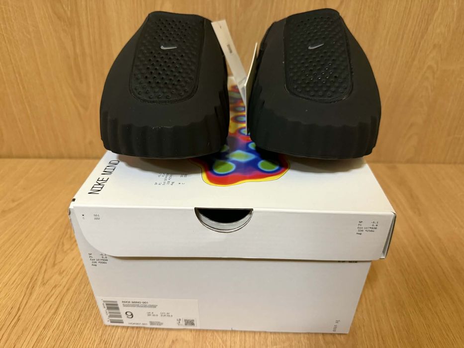 Nowe klapki Nike Mind  001  Black / Chrome Jordan