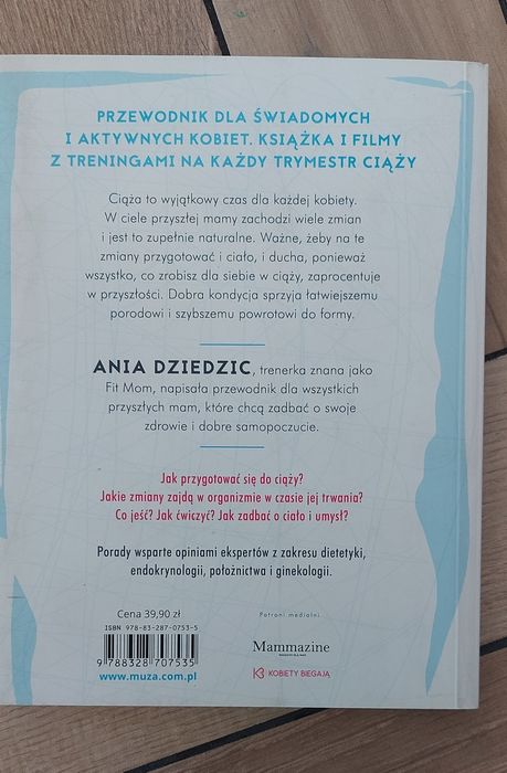 Książka Fit Mom ciąża  Anna Dziedzic