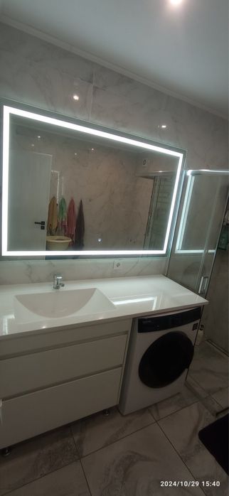 Стільниця.Мийка.Умивальник зі штучного каменю