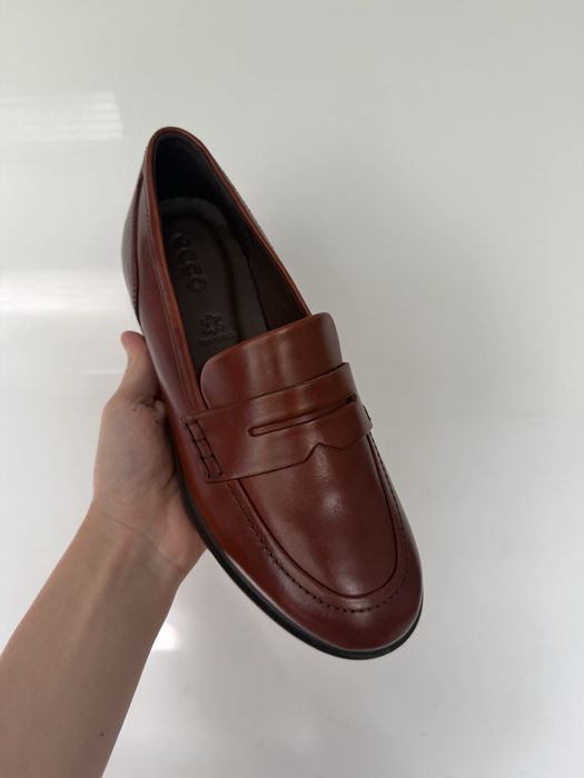 ECCO Dress Classic 15 Damskie Skórzane Loafery