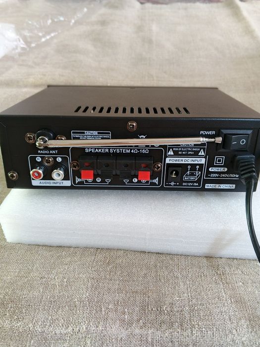 Продам підсилювач з Bluetooth,USB,Fm,караоке!