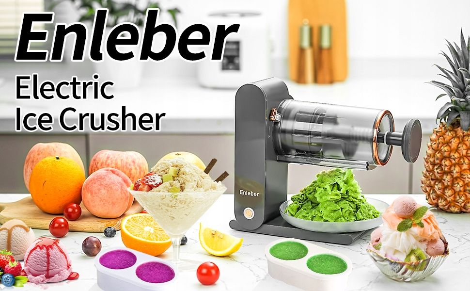 Elektryczna kruszarka do lodu Slushie Maker, Enleber
