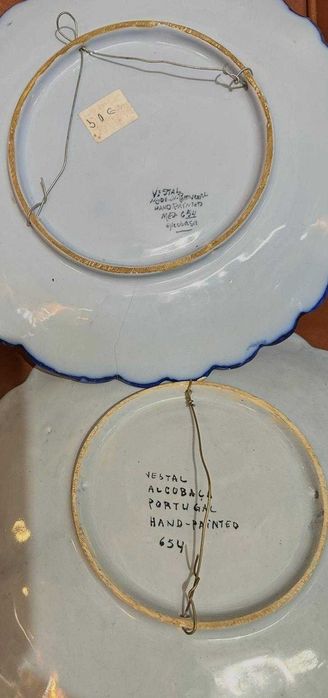 Pratos falantes, loiça tradicional de Alcobaça