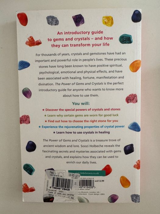 Livro:The Power of Gems & Crystals - How they can transform your life.