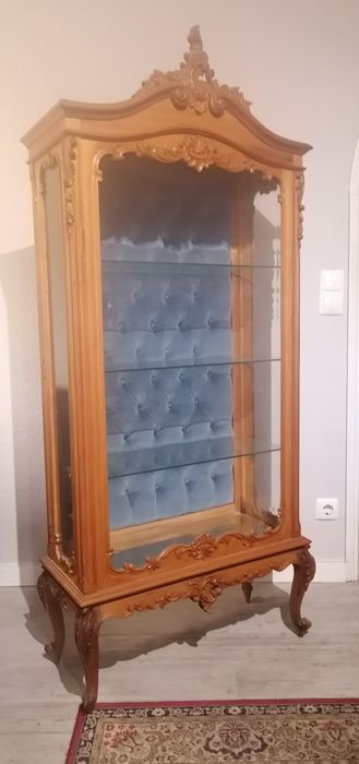 Vitrine (Cristaleira Louceiro  Livreiro Expositor Oratório) Luís XV