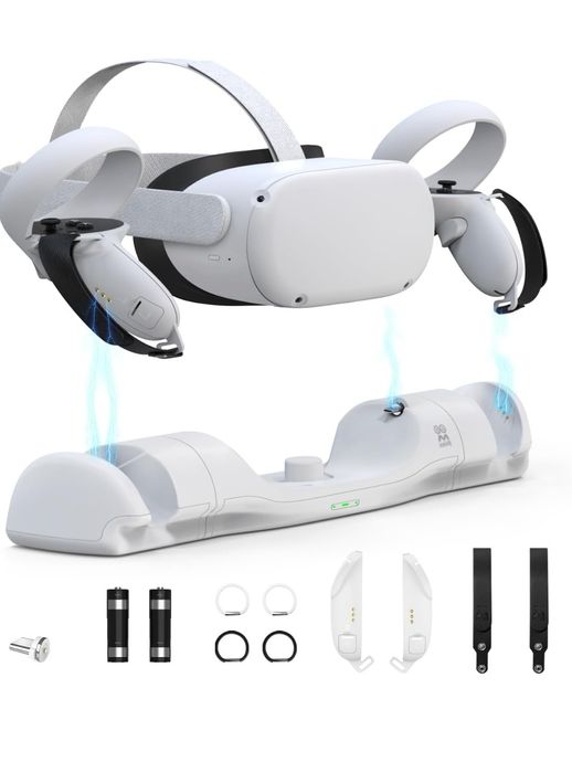 Ulepszona stacja ładująca AMVR z kablem ładującym USB-C do Meta/Oculus