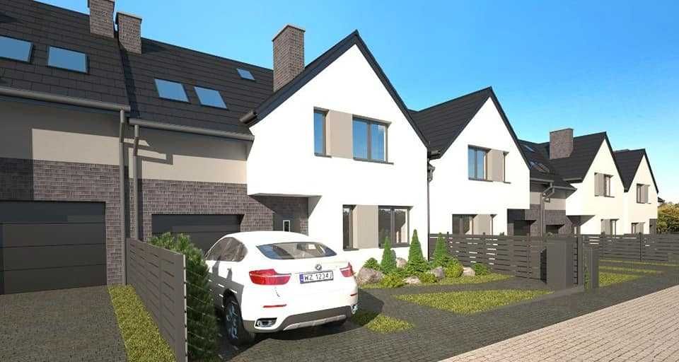 Dom szeregowy stan deweloperski - Ostatni szereg!