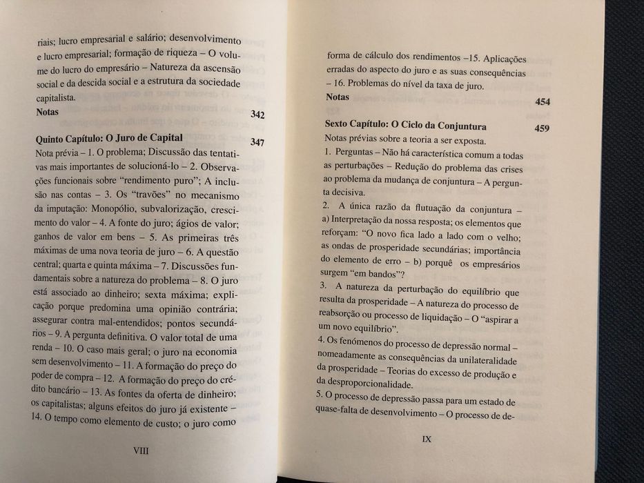 Joseph Schumpeter – Teoria do Desenvolvimento Económico