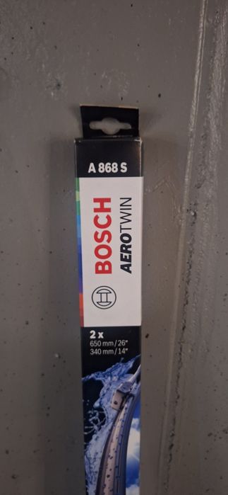 Escovas limpa vidros Bosch