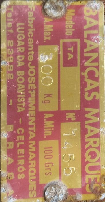 Balança profissional de chão