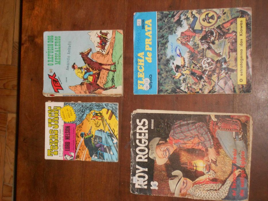 Revistas juvenis antigas diversas western west oeste cowboy