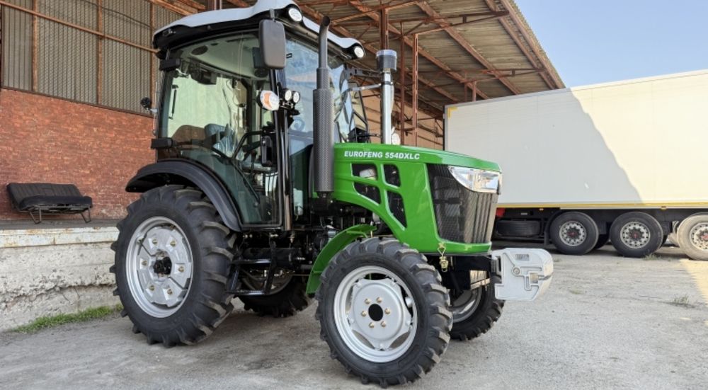 Мінітрактор Euro feng 554  Реверс Кондиціонер Примусова гідравліка