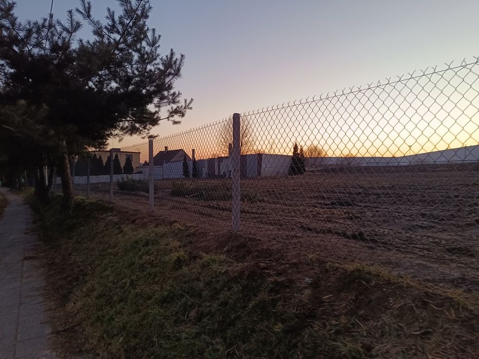 Ogrodzenia tymczasowe siatka leśna