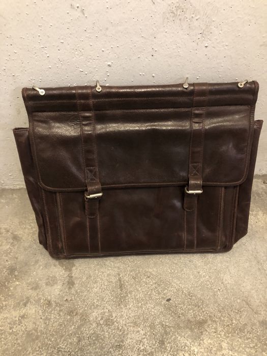 Шкіряний професорський портфель