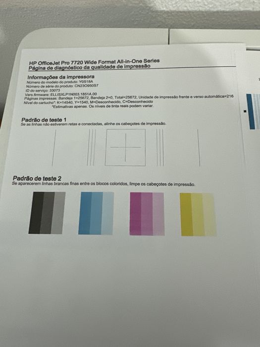 Impressora HP OFFICEJET 7720