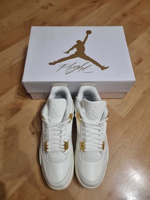 Buty jordany 4 Gold