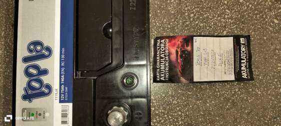 Akumulator TOPLA 12 V ,75 Ah ,740 A